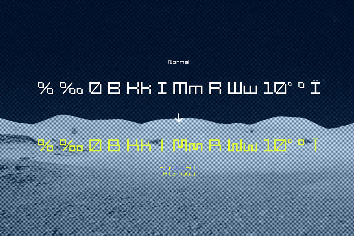 Zero Orama - Square Pixel Font, a Sans Serif Font by Studio Siv (Photo 2 of 5)