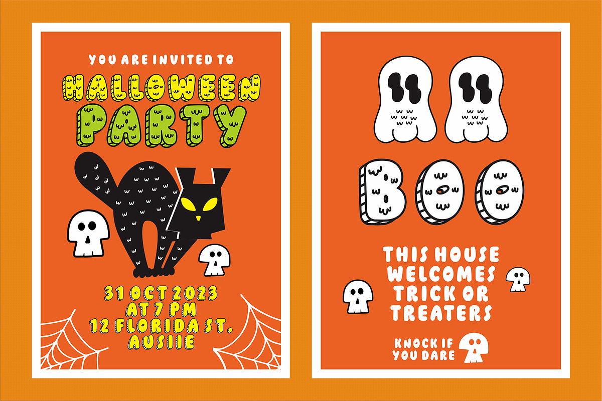 50% Pumpkin Bites - Playful Font, a Sans Serif Font by Four Lines Std. (Photo 3 of 10)