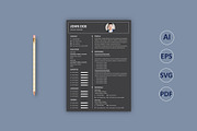 Modern Resume Template Design, a Resume Template by Annudesign (Thumbnail 3 of 9)