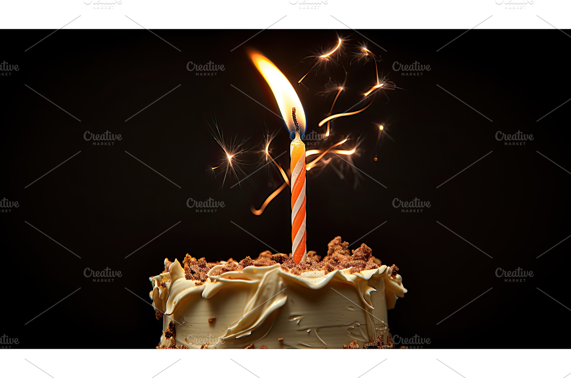 extinguishing birthday candle dark, a Background Photo by pikepicture