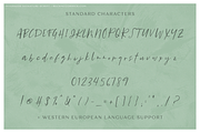 Inverness Script, a Script Font by Beck McCormick (Thumbnail 10 of 11)