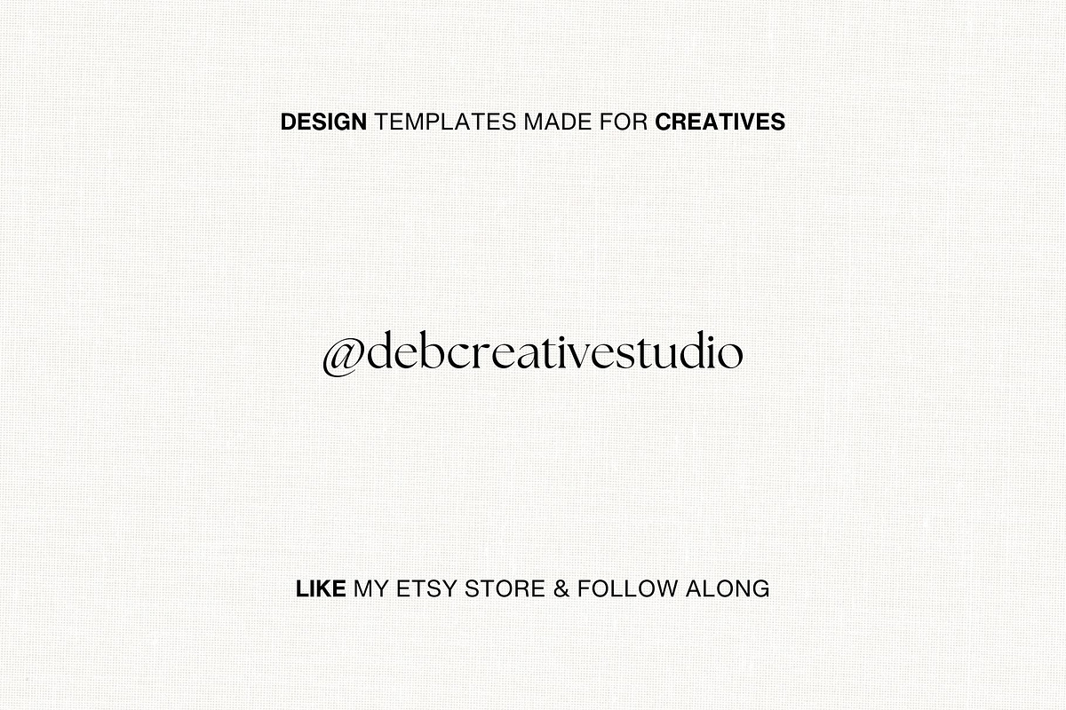 Fashion Blogger LTK Canva Template, a Social Media Template by Deb Creative Studio (Photo 10 of 10)