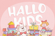 Franky Toys Playful Handbrushed Font, a Script Font by Balpirick Studio (Thumbnail 5 of 7)
