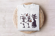 Dancing Skeleton png, Halloween, an Illustration by SharpMarketplace (Thumbnail 7 of 9)