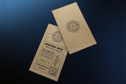 Kraft Paper Business Card Bundle, a Business Card Template by GraphicsEgg (Thumbnail 9 of 13)