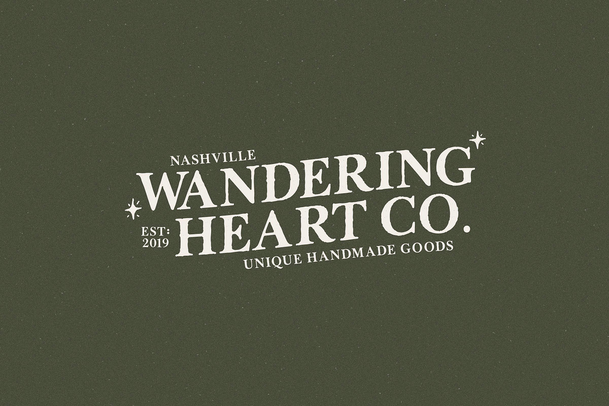 Ingrid & Oliver | Rustic Font Duo, a Handwritten Font by Callie Rian & Co. (Photo 2 of 16)
