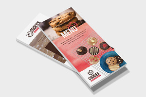 Cookie Shop DL Card Template