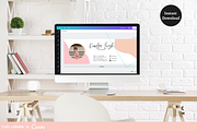 Email Template, Business Card, a Business Card Template by Joanna Lane Designs (Thumbnail 2 of 2)