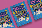 90's Music Flyer, a Flyer Template by graphicook (Thumbnail 3 of 3)