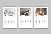 Minimal Art Wall Calendar 2026, a Stationery Template by ContestDesign (Thumbnail 2 of 5)