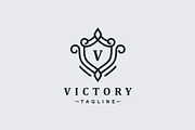 Victory Crest Logo, a Branding & Logo Template by Logosava (Thumbnail 2 of 2)