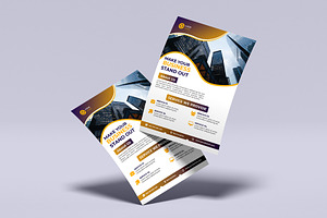 Corporate Business Flyer, a Flyer Template by Triple M Graphics