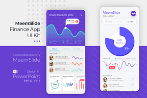Finance UI Kit - PPTX Format
