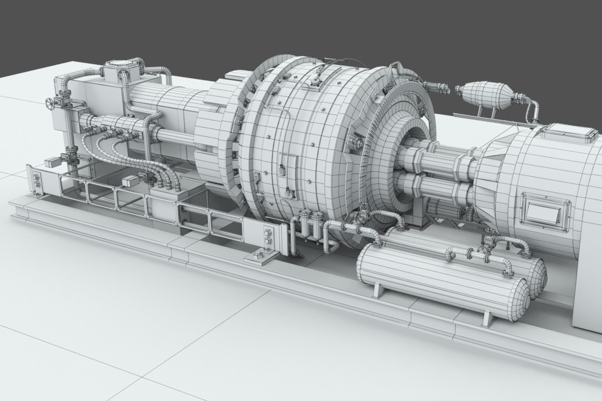 Machinery device, an Object 3D Model by maxpsr (Photo 9 of 9)