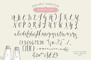 Salt & Pepper font duo, a Script Font by Lisa Glanz (Thumbnail 3 of 7)