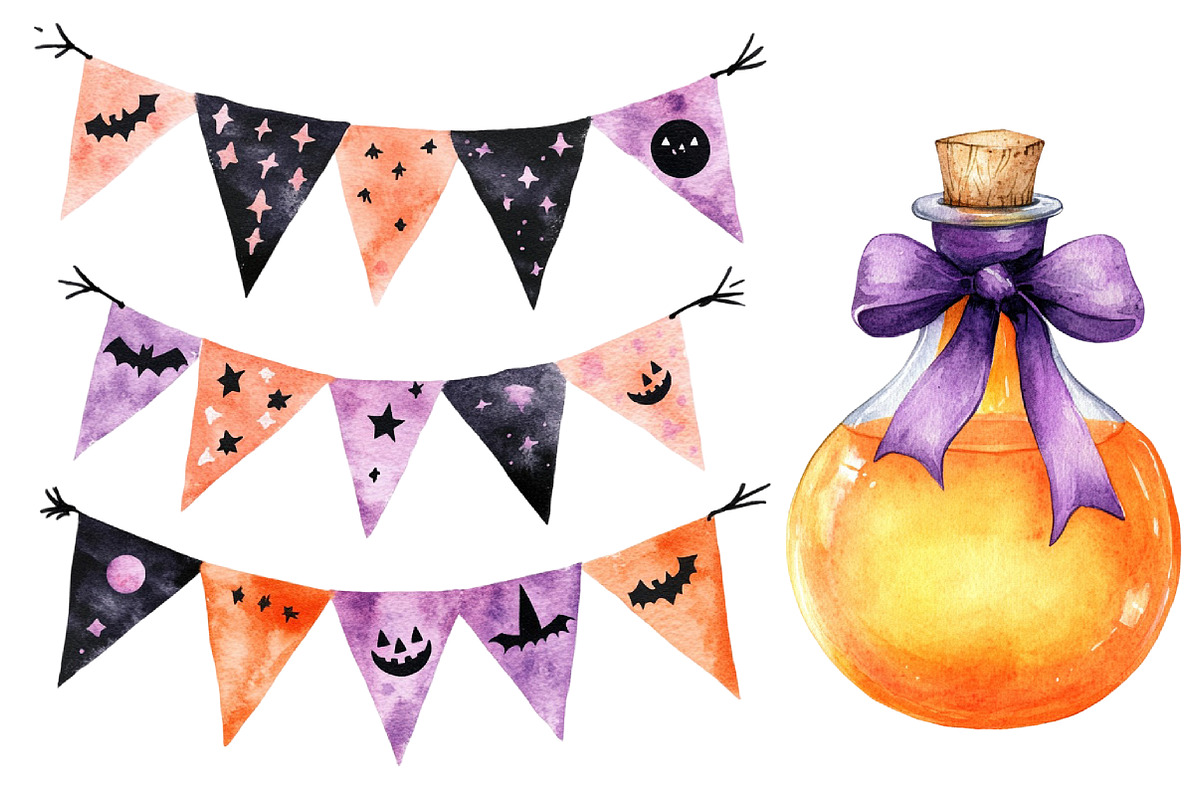 Whimsical Halloween Goose Clipart, an Illustration by CitraGraphics (Photo 5 of 5)