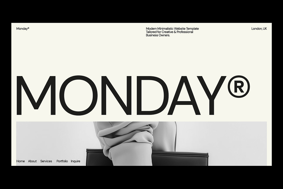 Monday Showit Website Template preview 3