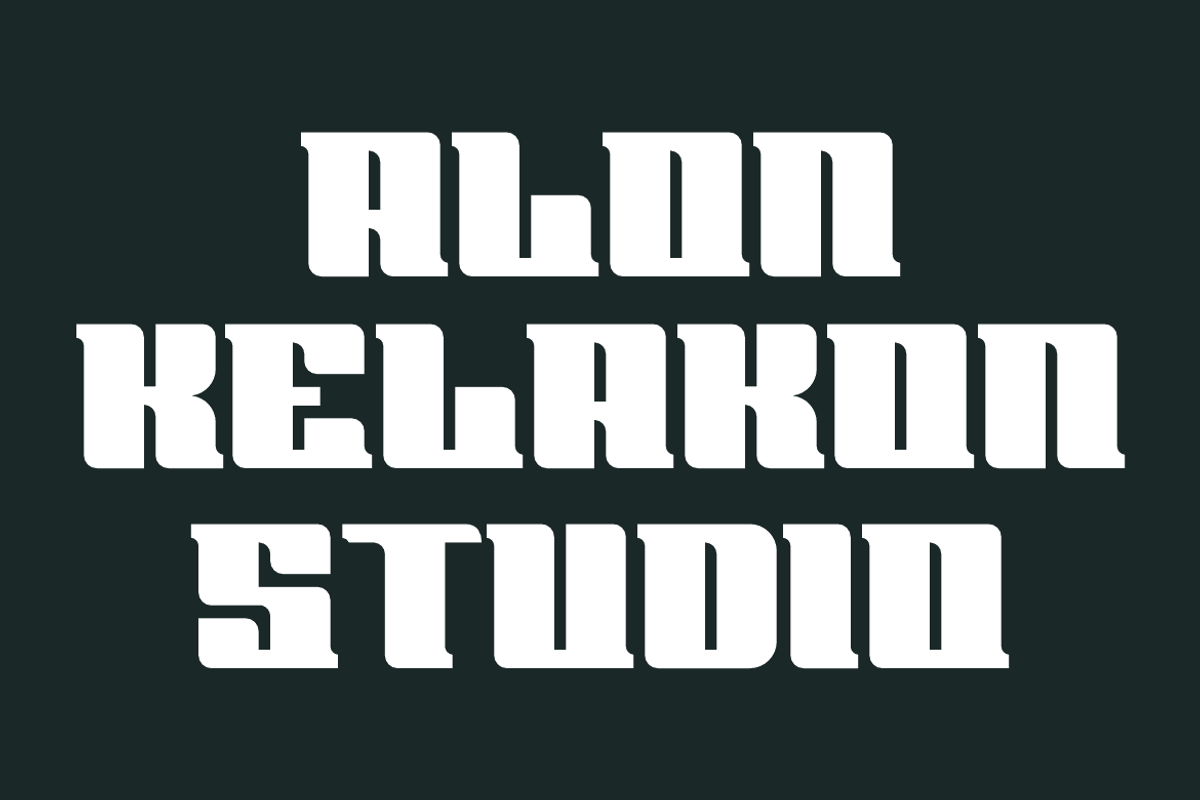 Grock Black, a Serif Font by alon kelakon (Photo 4 of 6)