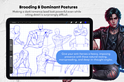 Dark Romance Male Procreate Stamps, a Brush Add-On by Selentaori Studio (Thumbnail 8 of 12)