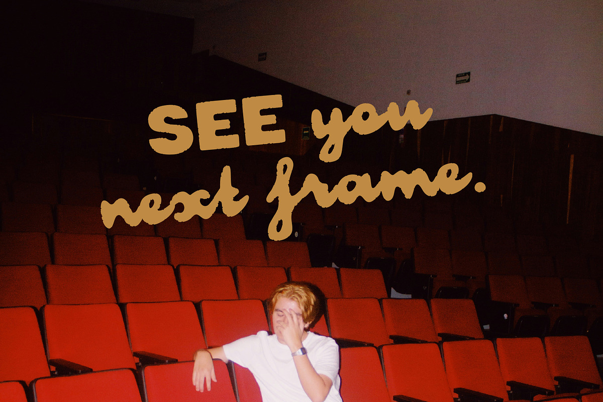 Film Corner Soft Handwritten Script, a Script Font by Struvictory.art (Photo 8 of 9)