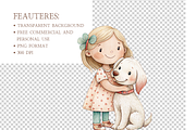 Friendship Animal Clip Art, an Illustration by MockupWizard (Thumbnail 4 of 5)