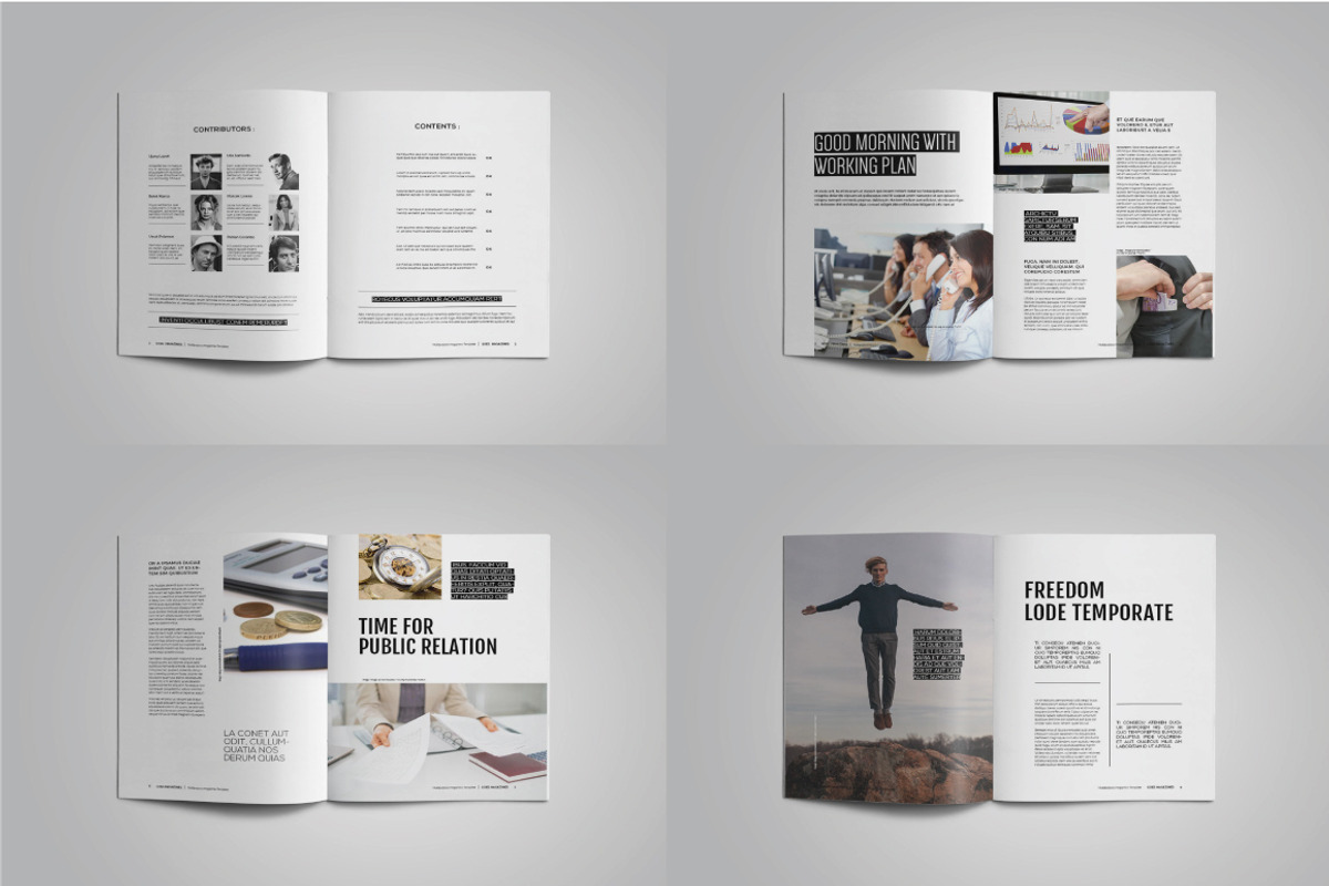 A4 Good Magazines, a Magazine Template by marone (Photo 2 of 5)