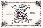 The Tattooist Typeface, a Blackletter Font by Nicky Laatz (Thumbnail 1 of 12)