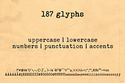 Typewriter Font, a Serif Font by Monogram (Thumbnail 3 of 3)