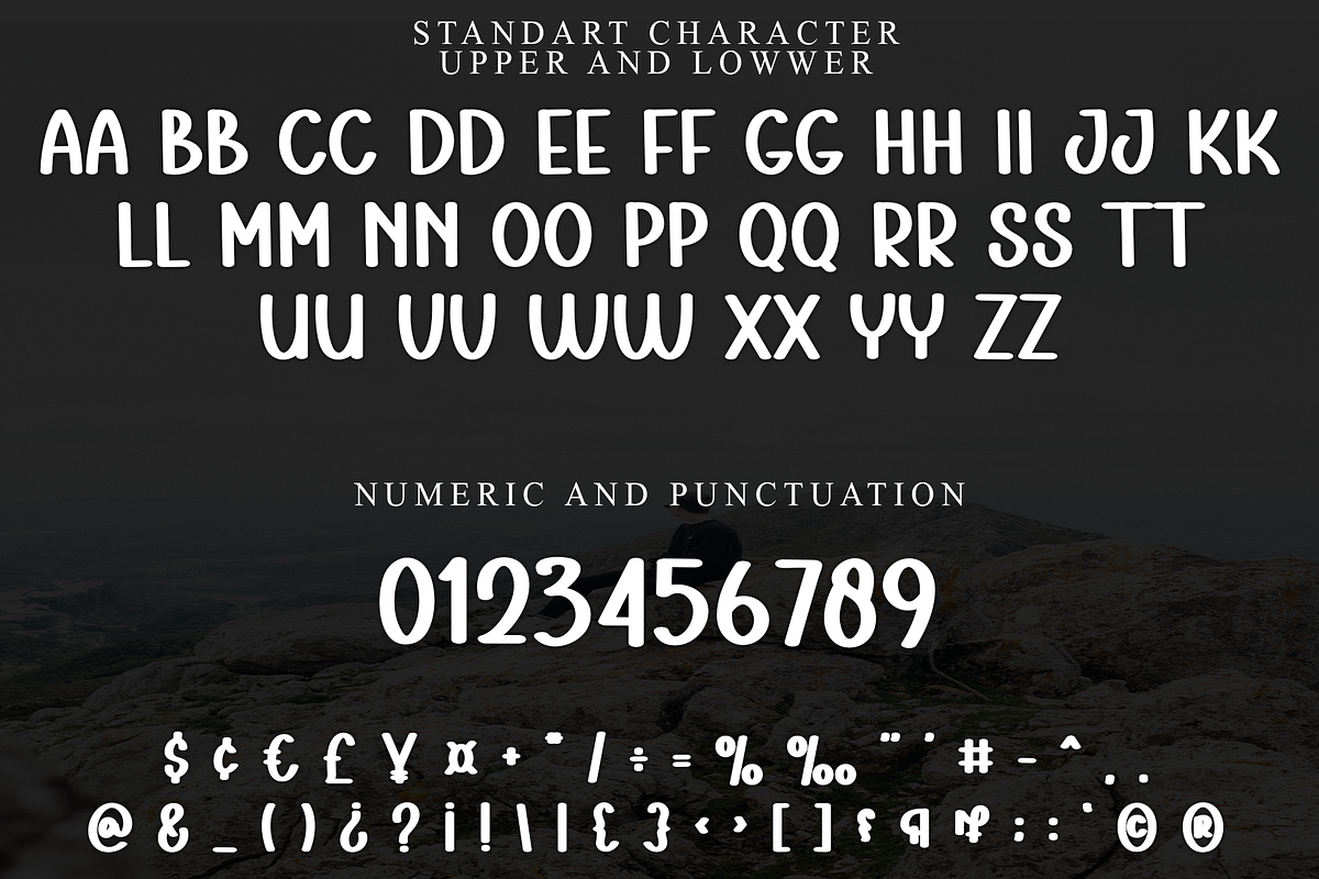 Choco Winter, a Script Font by FreshTypeINK (Photo 3 of 8)
