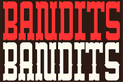 BANDITS - Western Slab Serif, a Slab Serif Font by JackType (Thumbnail 1 of 11)