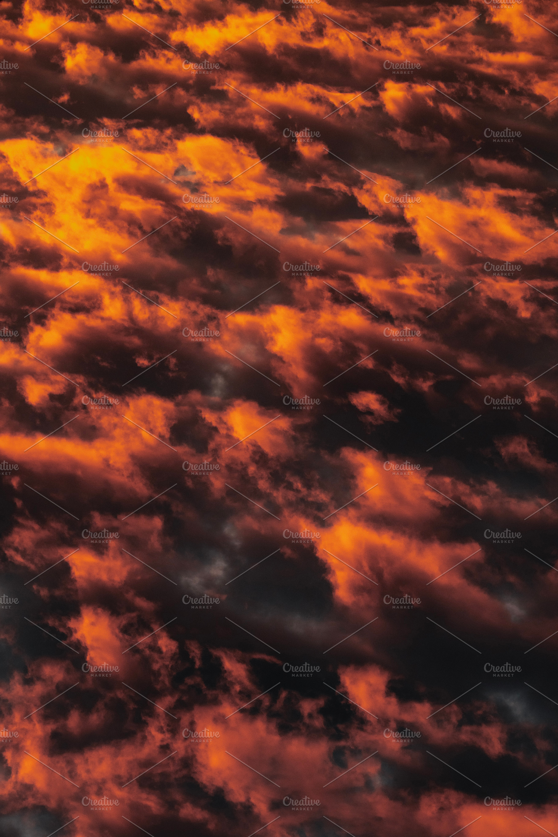 Brisbane Sunset Cloudscape, a Nature Photo by Rob D