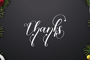 Christmas Wonderful | Script font, a Script Font by Scratchones (Thumbnail 8 of 8)