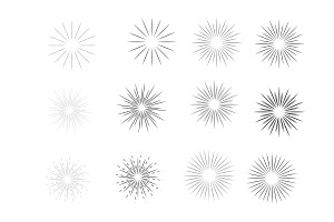 Firework Set 2 Procreate Brush Stamp