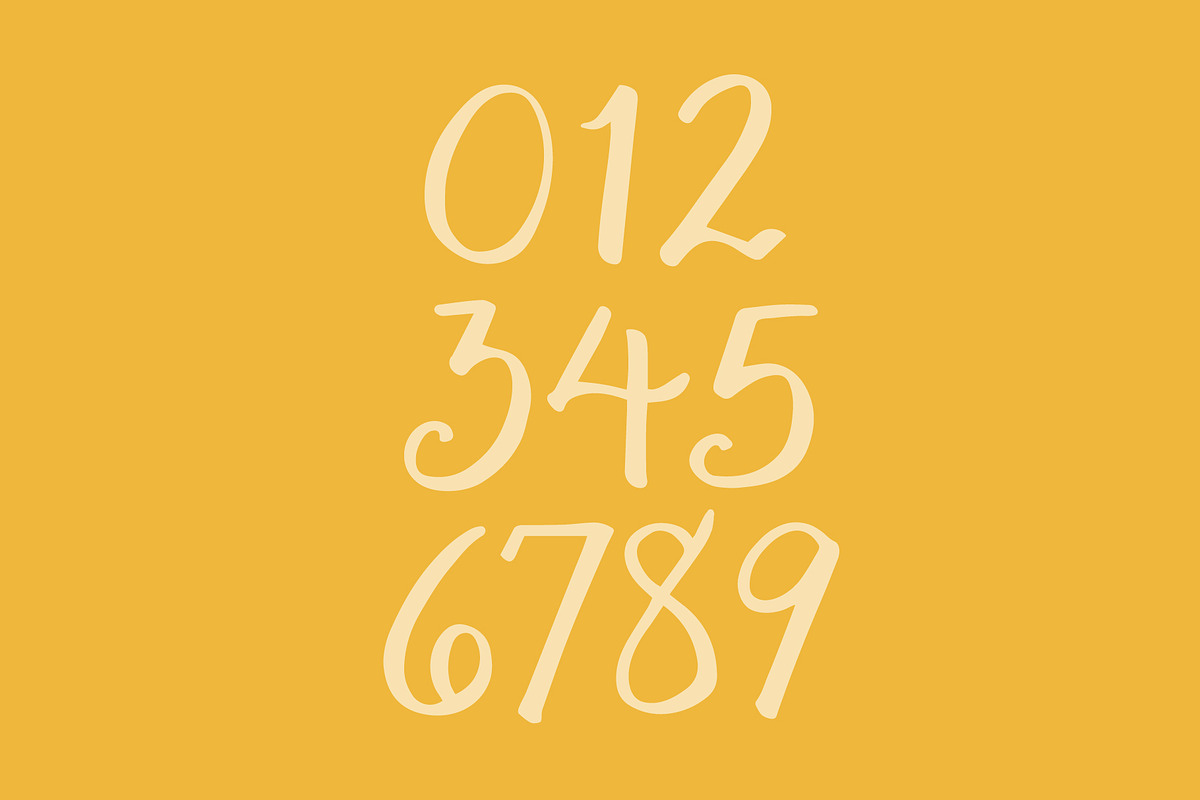 Galima Hand - handwritten font, a Handwritten Font by Font Infusions (Photo 5 of 11)