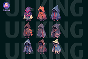 VECTOR MAGE ROBES UI, a Person Illustration by UI-KING (Thumbnail 1 of 4)