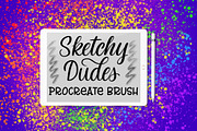 Sketchy Procreate Brush Pack, a Brush Add-On by Alexis Gentry (Thumbnail 4 of 7)