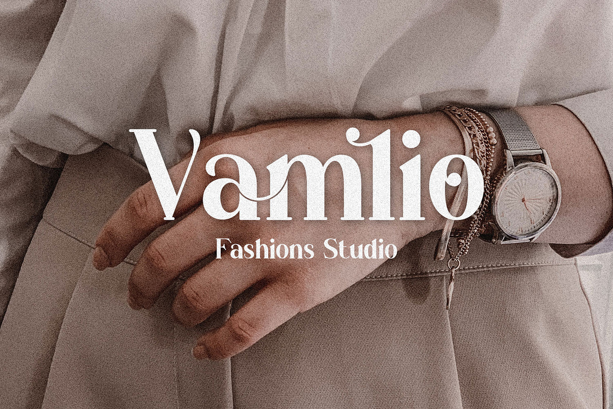 Borisna - Modern Display Serif Font, a Serif Font by Koplexs Studio (Photo 2 of 18)