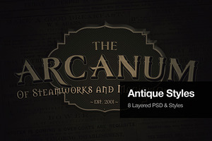Antique Text Effects