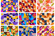 Abstract vector geometric background, a Background Graphic by Getalo Viktoriia (Thumbnail 11 of 15)