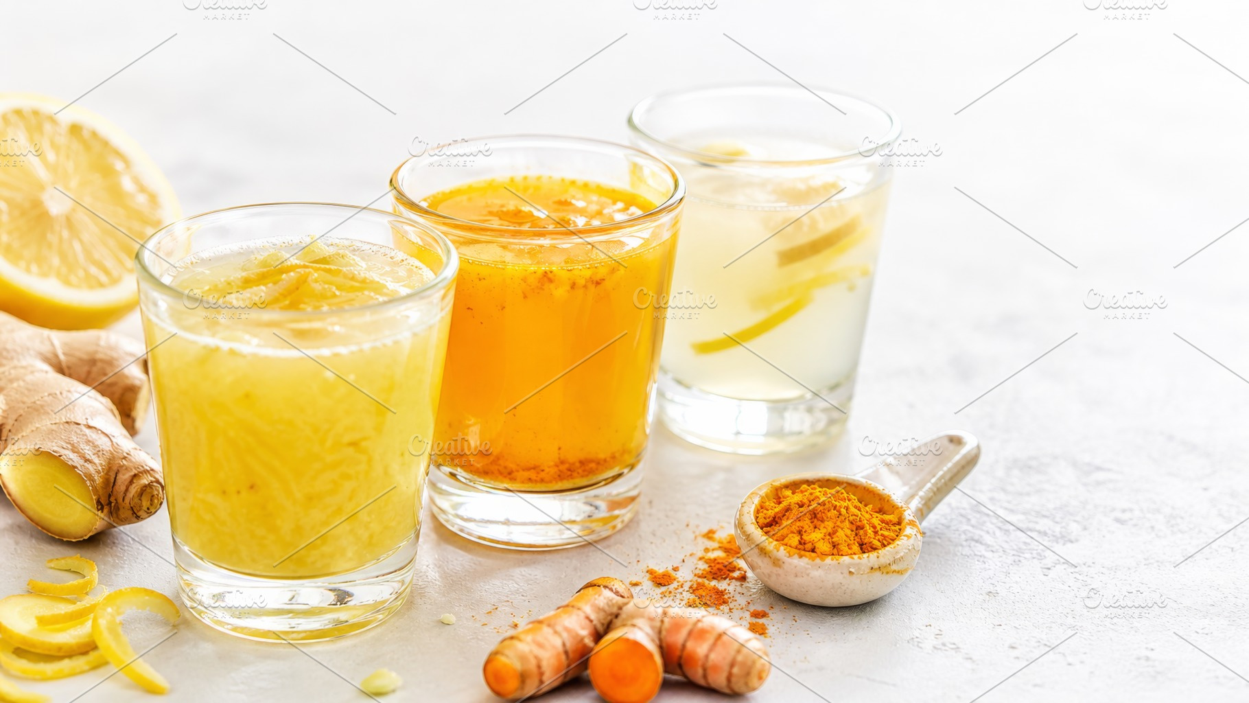 Colorful sensory textured drink beve, a Photo by Dvoevnore photos