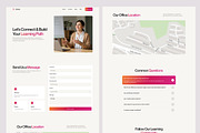 Online Course Website UI Figma, an UI Kit Template by peterdraw (Thumbnail 6 of 7)