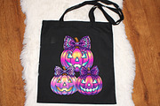 Neon Coquette Halloween Pumpkin PNG, an Illustration by designcity5 (Thumbnail 4 of 7)