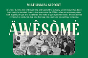 Badoney Blur, a Sans Serif Font by Craft Supply Co. (Thumbnail 4 of 8)