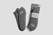 Socks Mockup For Branding, an Advertising Mockup by bimockup (Thumbnail 6 of 6)