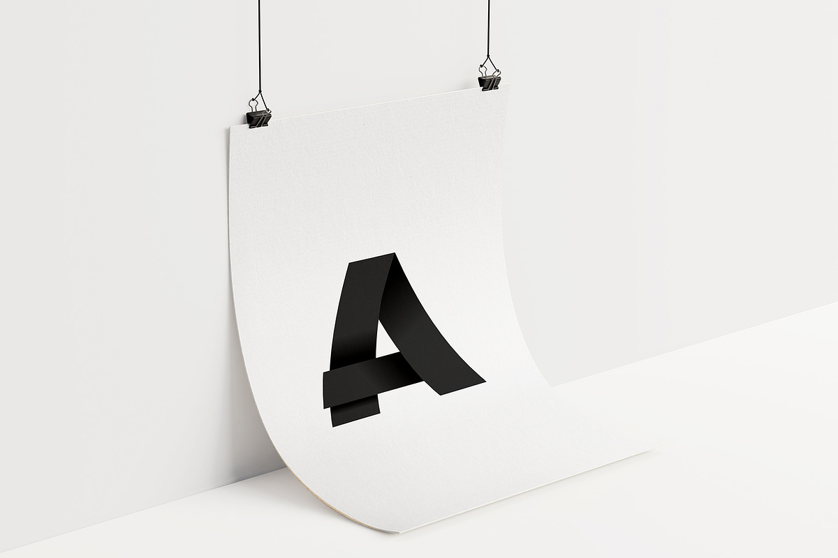 Alphabet & Graphics Kit Folded Paper, an Illustration by Onyx Templates (Photo 3 of 11)