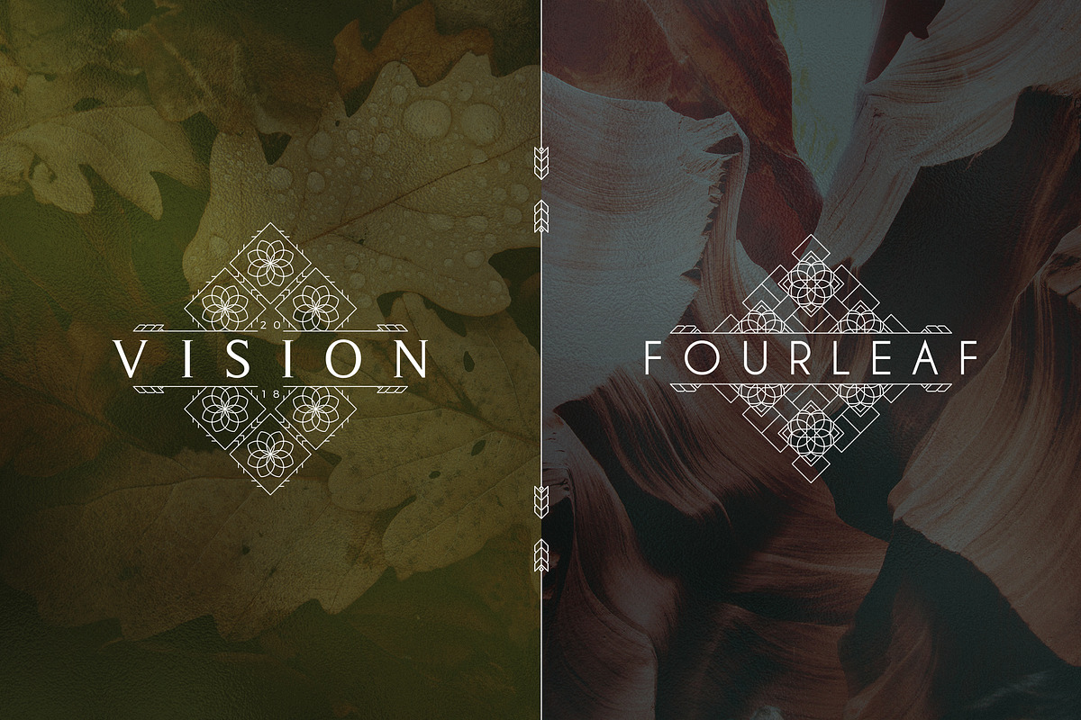 [Spring Vibes] 40 Mosaic Logos -50%, a Branding & Logo Template by VP Fonts (Photo 13 of 27)