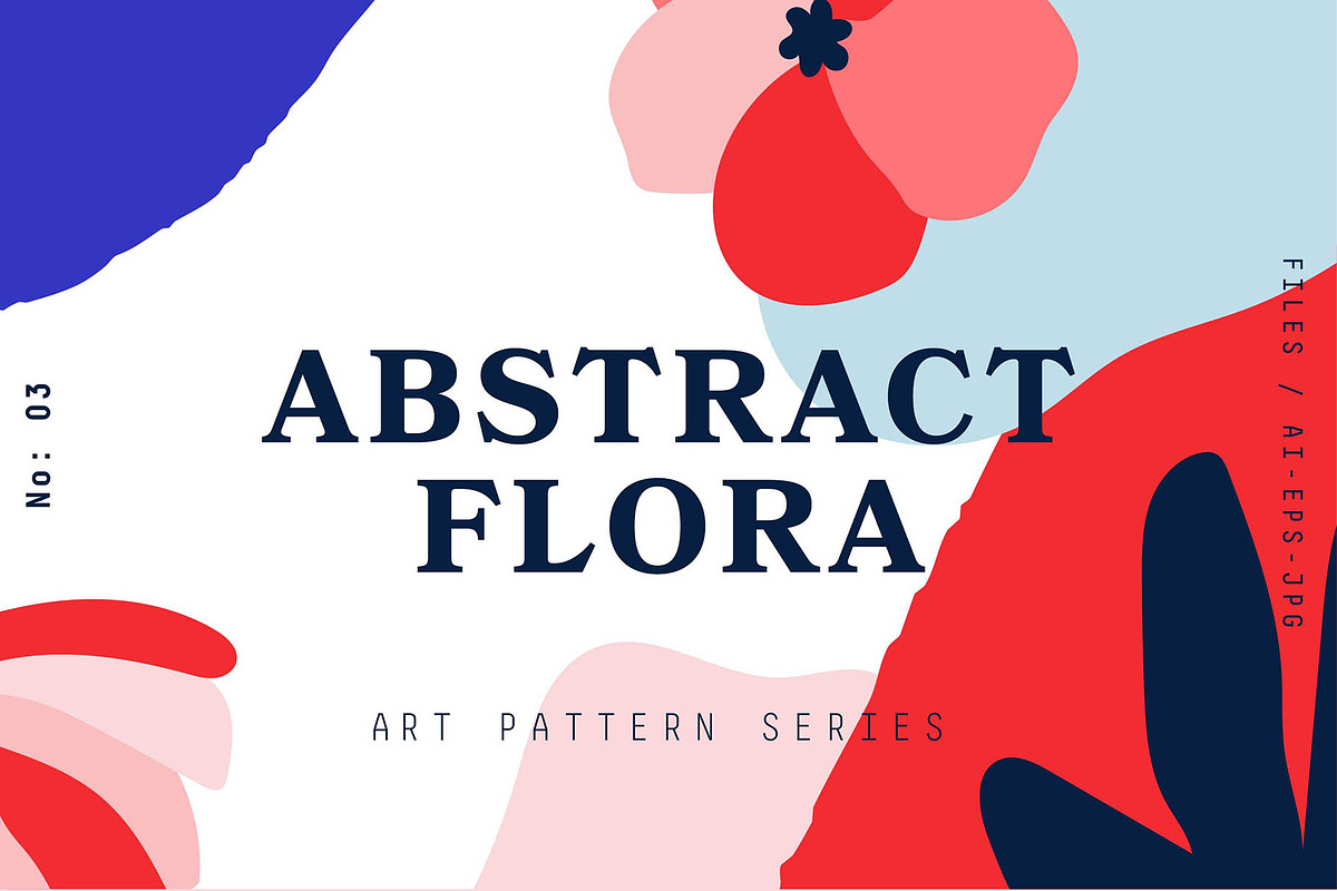 Abstract Flora, a Pattern Graphic by funderful (Photo 1 of 7)