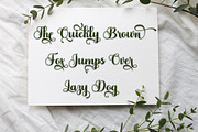 Melyndra Script, a Script Font by Has_rizal (Thumbnail 8 of 10)