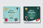 Christmas Social Media Post, a Social Media Template by MightyDesign (Thumbnail 3 of 8)