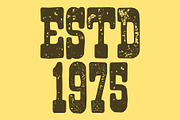 CS Ralphie Stamp, a Slab Serif Font by Craft Supply Co. (Thumbnail 2 of 8)